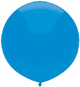 17" Outdoor Display Balloons (72 Count) Bright Blue
