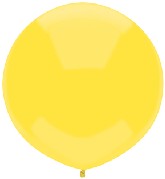 17" Outdoor Display Balloons (72 Per Bag) Sun Yellow