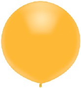 17" Outdoor Display Balloons (72 Count) Radiant Gold