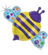 36" Holographic Bumblebee Balloon