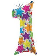 40" Designer Megaloon Holographic 1 Balloon