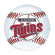 18" MLB BaseBall Balloon Minnesota Twins
