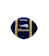 9" Airfill Only Minnesota Vikings Football Purple Balloon