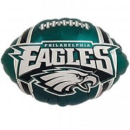 9" Airfill Only NFL Football Balloon Philadelphia Eagles