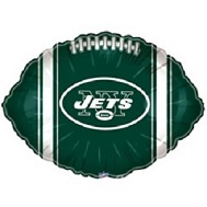 9" Airfill Only NFL Football Balloon New York Jets