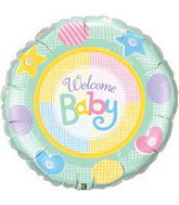 36" Welcome Baby Soft Patterns
