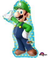 38" Jumbo Luigi Balloon ( Super Mario )