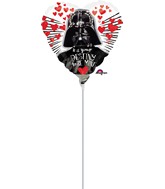9" Airfill Only Star Wars Love Balloon WITHOUT STICK