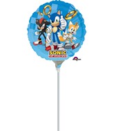 9" Airfill Only Sonic the Hedgehog Balloon