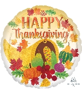 18" Thanksgiving Harvest Balloon