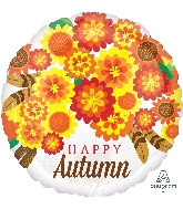 18" Autumn Mums Balloon