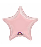 32" Large Balloon Pastel Pink Star