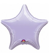 32" Large Balloon Lilac Star