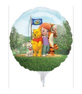 9" to 11" EZ Fill Balloons Airfill Pooh With Sticks (3 Pack)