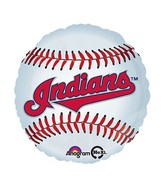 18" MLB Cleveland Indians Baseball Balloon