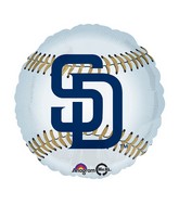 18" MLB San Diego Padres Baseball Balloon
