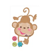 40" Fisher Price Baby Monkey Balloon