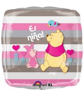 18" Es Nina Pooh Balloon (Spanish)