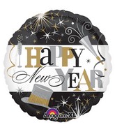 18" Elegant Celebration New Year Balloon