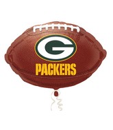 Junior Shape Green Bay Packers NFL Football Balloon