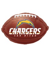 Junior Shape San Diego Chargers NFL Football Balloon