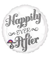 18" Happily Ever After Shimmer Mylar Balloon