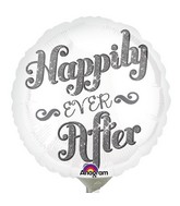 9" Airfill Only Happily Ever After Shimmer Balloon