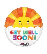 28" GWS Smiley Sunshine Jumbo Balloon