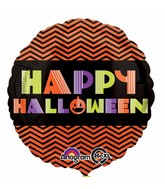 18" Neon Halloween Balloon