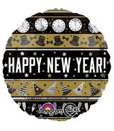 18" Bring in the New Year Balloon