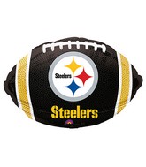 Junior Shape Pittsburgh Steelers NFL Football Team Colors Balloon