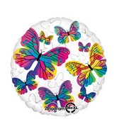 18" Beautiful Butterflies Balloon