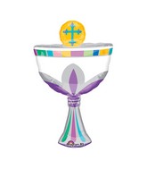 31" SuperShape Communion Cup Balloon Packaged