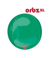 16" Orbz Obrz Green Balloon
