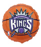 18" NBA Sacramento Kings Basketball Balloon