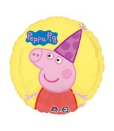 18" Peppa Pig Balloon Packaged