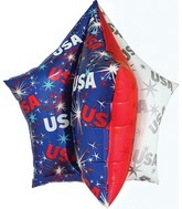 34" Jumbo Patriotic USA Star Balloon