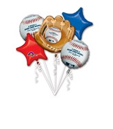 Bouquet Major League Baseball Balloon Packaged