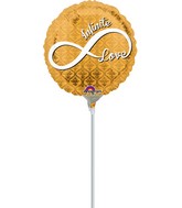 9" Airfill Only Infinite Love Balloon