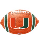 17" University of Miami Balloon Collegiate