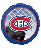 18" Montreal Canadiens NHL Mylar Balloon