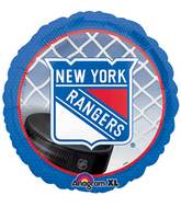 18" New York Rangers NHL Mylar Balloon