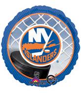18" NHL Hockey New York Islanders Mylar Balloon