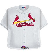 24" MLB Baseball St. Louis Cardinals Jersey Balloon
