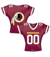 24" NFL Football Balloon Washington Redskins Jersey