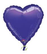 18" Purple Heart Packaged Balloon