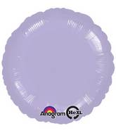 18" Lilac Circle Anagram Brand Balloon