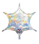 22" Holographic 6-Point Star