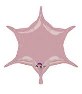 22" Pastel Pink 6-Point Star