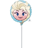 9" Airfill Only Frozen Elsa Emoji Balloon